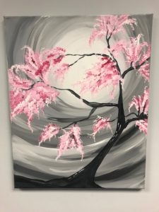 Cherry Blossoms @ Fun with Canvas | Manassas | Virginia | United States