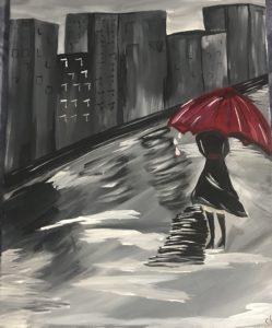 Rain in the City @ Fun with Canvas | Manassas | Virginia | United States